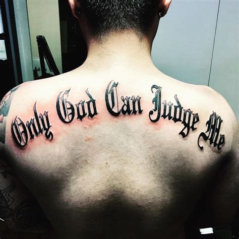 only god can judge me tattoo|142 Carefree Only God Can Judge Me Tattoos To Obtain Open。